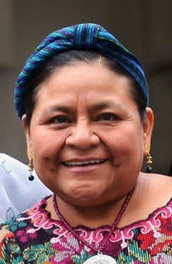 Rigoberta Menchu cropped from 210 Nobel Women 47338319671